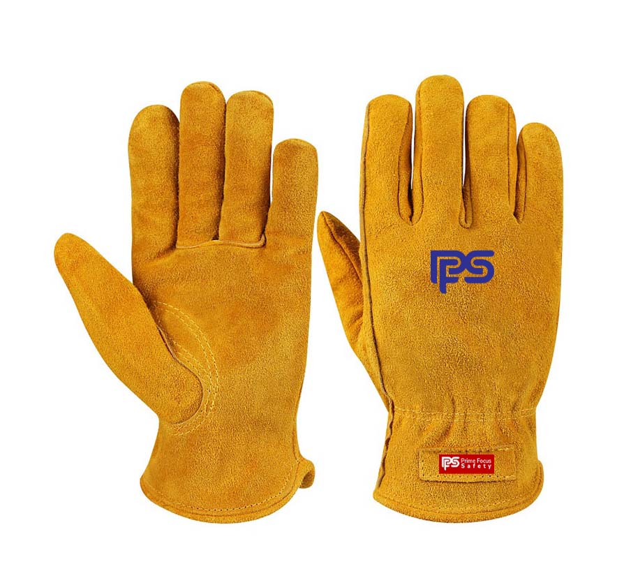 Split Leather Mechanic Glove, Fleece Lined